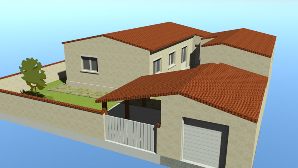Extension d'une maison individuelle et Création d'un garage 