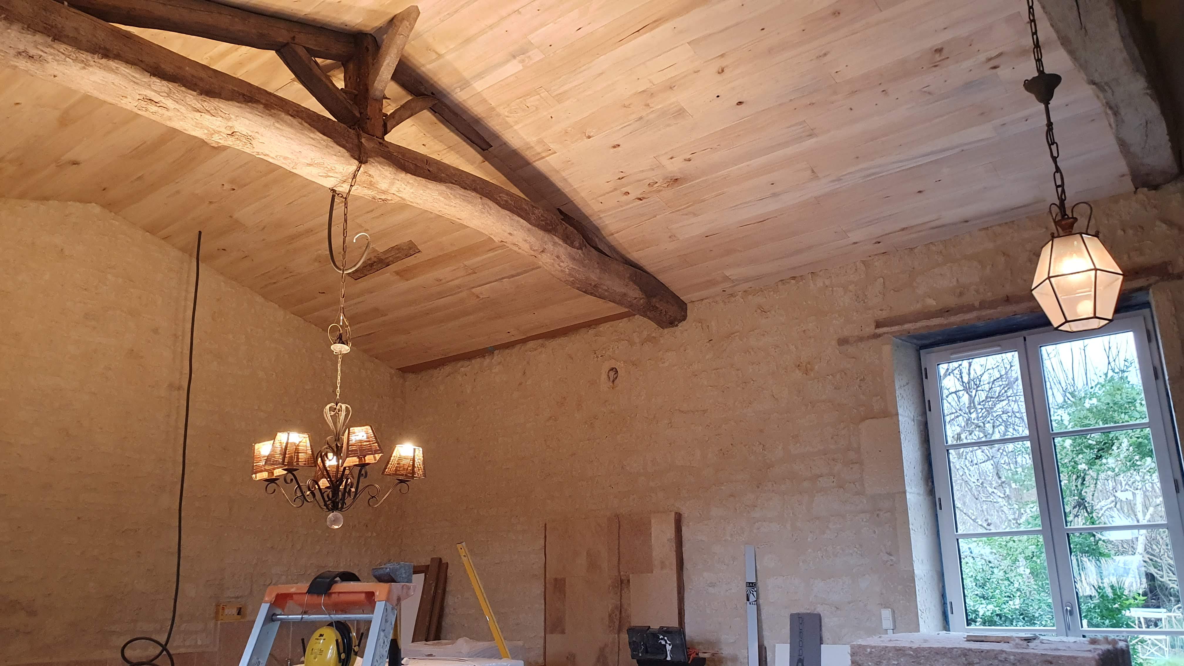 Rénovation d’une dépendance en moellons